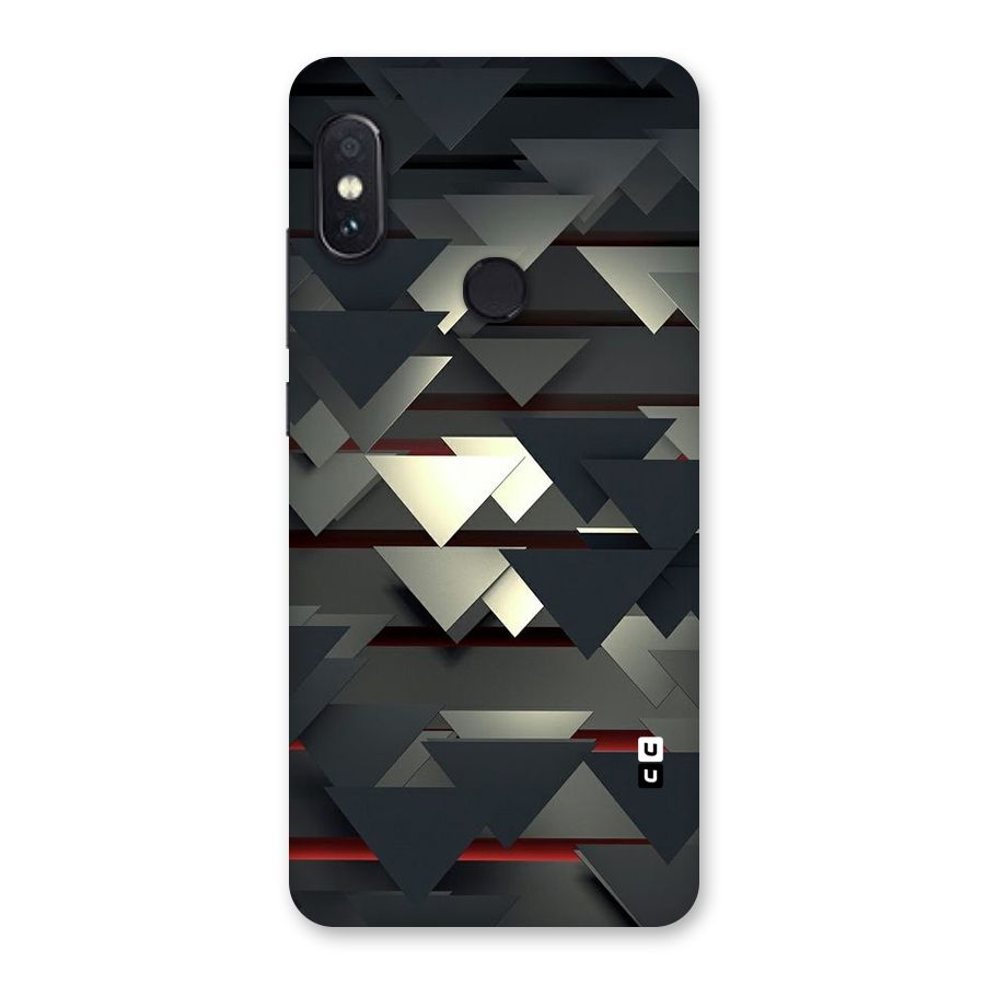 Classic Triangles Design Back Case for Redmi Note 5 Pro