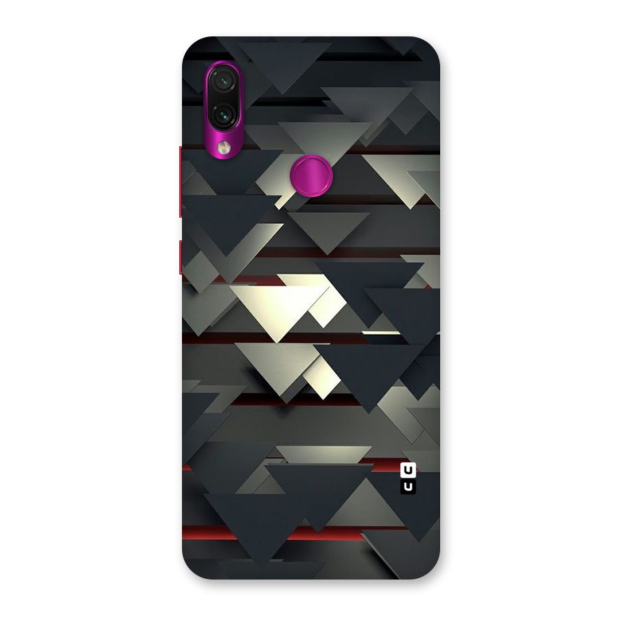 Classic Triangles Design Back Case for Redmi Note 7 Pro