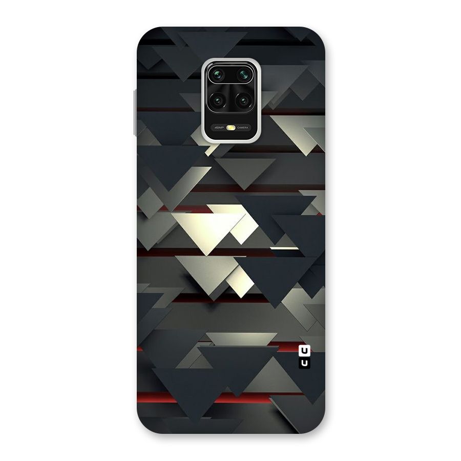 Classic Triangles Design Back Case for Redmi Note 9 Pro Max