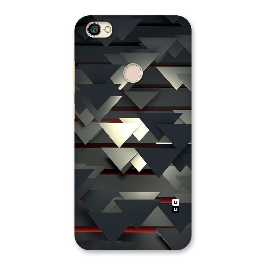 Classic Triangles Design Back Case for Redmi Y1 2017