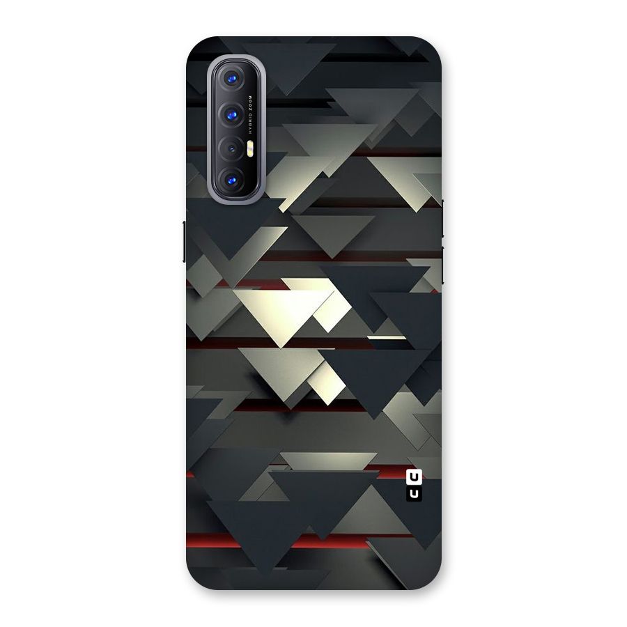 Classic Triangles Design Back Case for Reno3 Pro