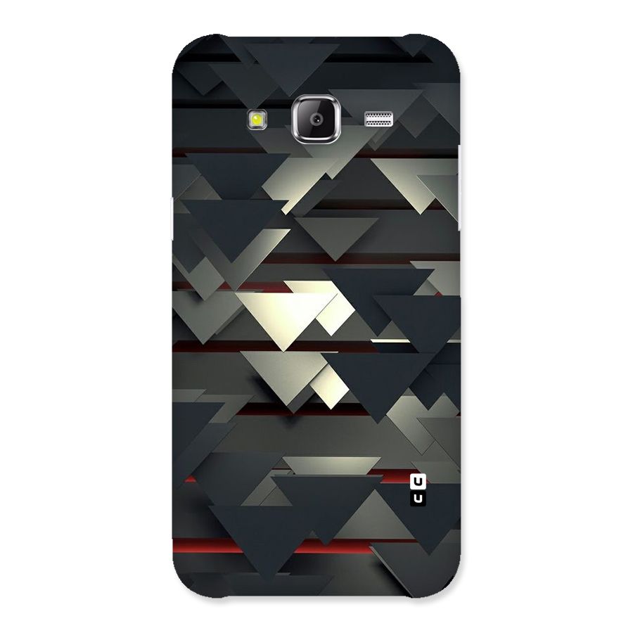 Classic Triangles Design Back Case for Samsung Galaxy J2 Prime