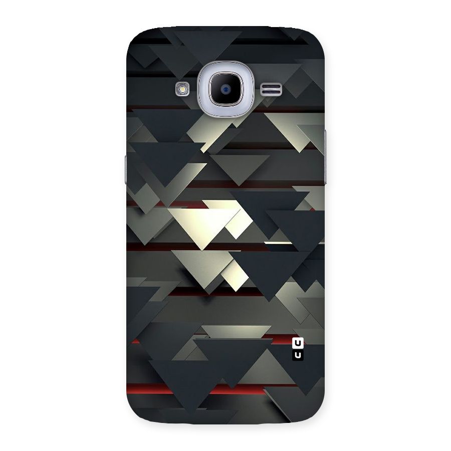Classic Triangles Design Back Case for Samsung Galaxy J2 Pro