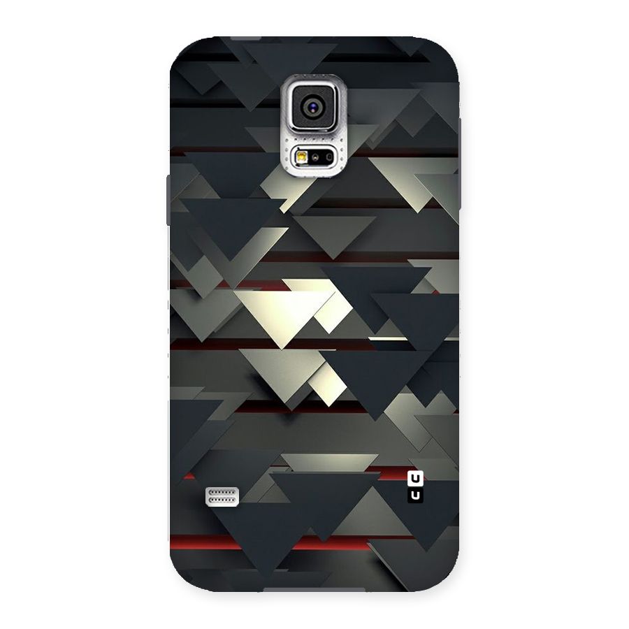 Classic Triangles Design Back Case for Samsung Galaxy S5