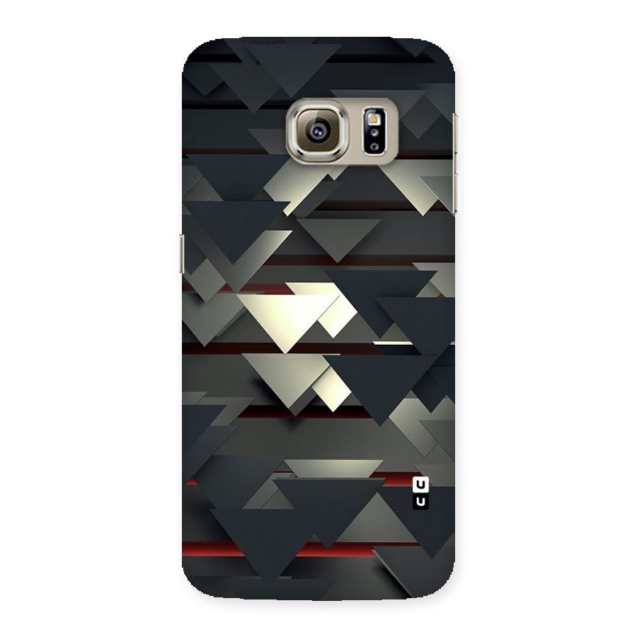 Classic Triangles Design Back Case for Samsung Galaxy S6 Edge