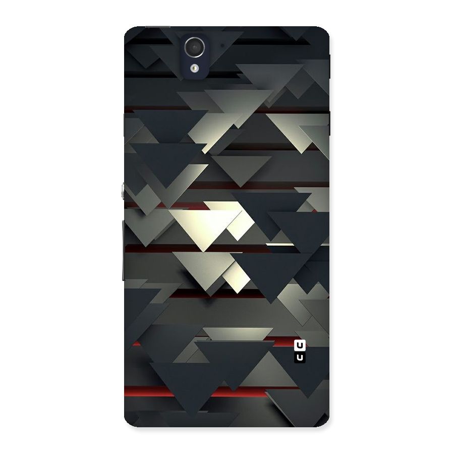 Classic Triangles Design Back Case for Sony Xperia Z