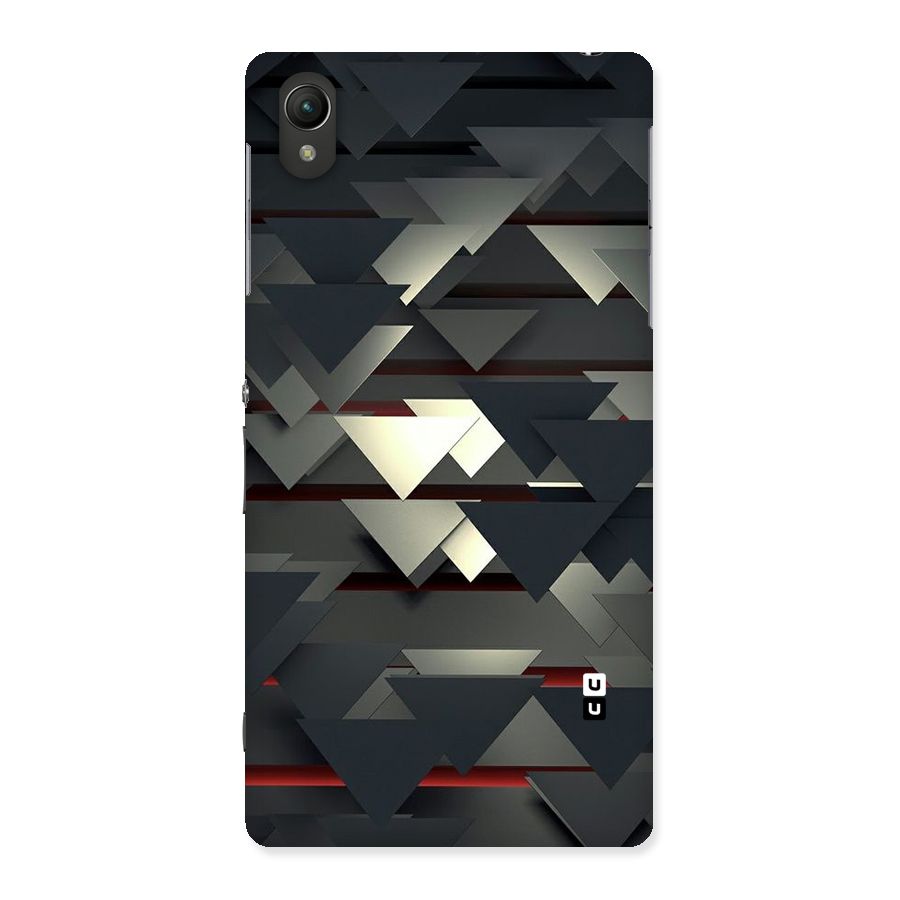 Classic Triangles Design Back Case for Sony Xperia Z2
