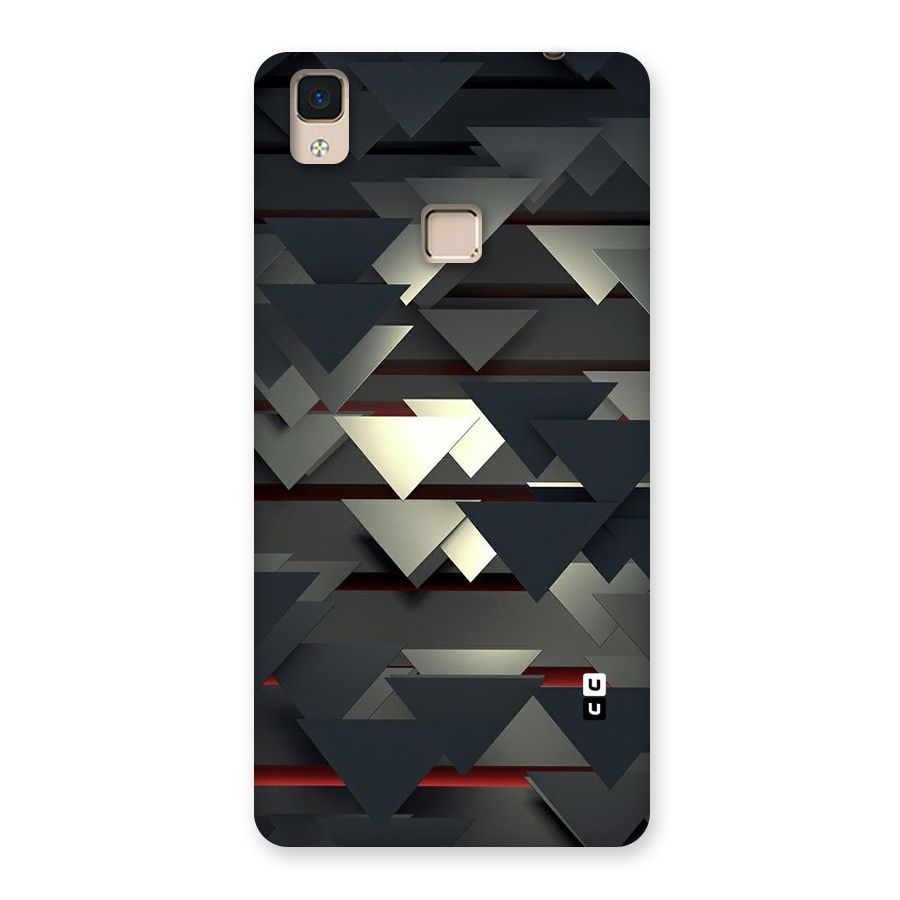 Classic Triangles Design Back Case for V3 Max