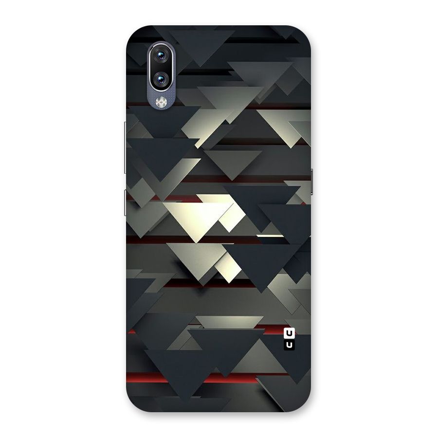 Classic Triangles Design Back Case for Vivo NEX