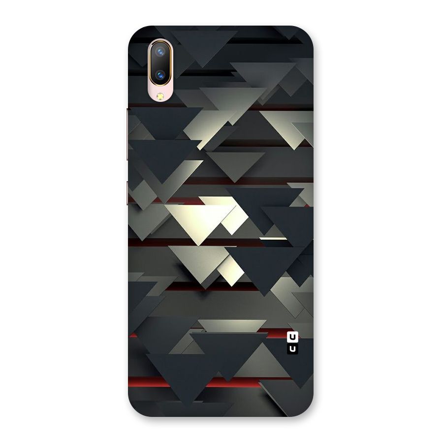 Classic Triangles Design Back Case for Vivo V11 Pro