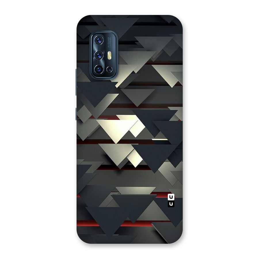 Classic Triangles Design Back Case for Vivo V17