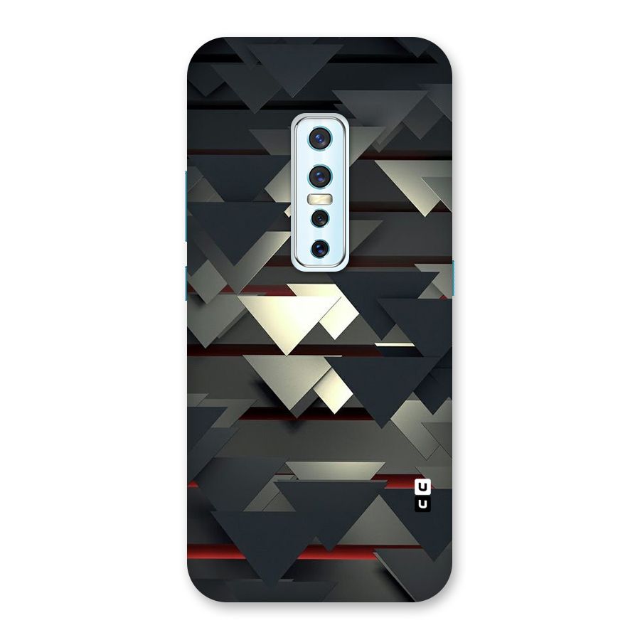 Classic Triangles Design Back Case for Vivo V17 Pro