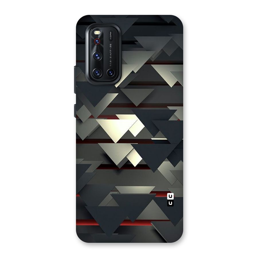 Classic Triangles Design Back Case for Vivo V19