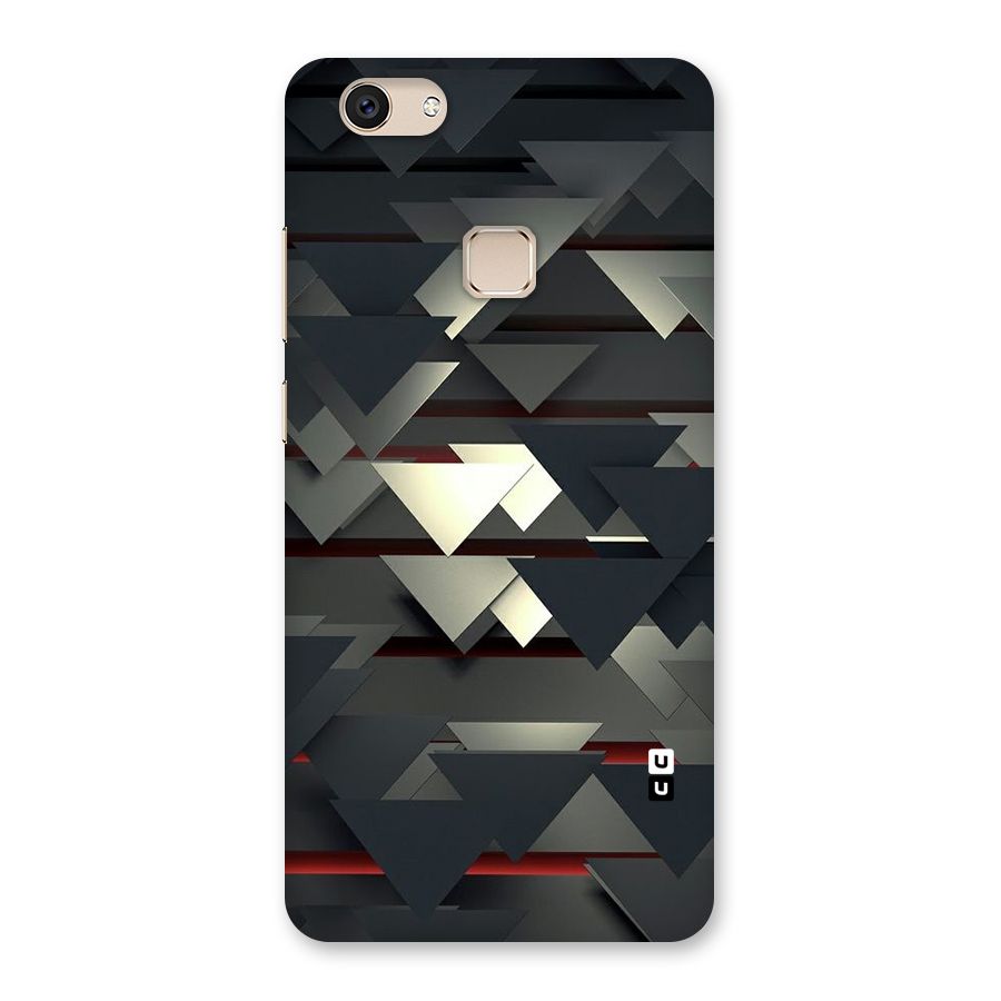 Classic Triangles Design Back Case for Vivo V7