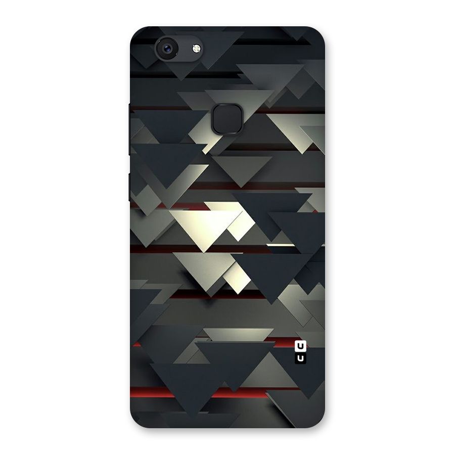 Classic Triangles Design Back Case for Vivo V7 Plus
