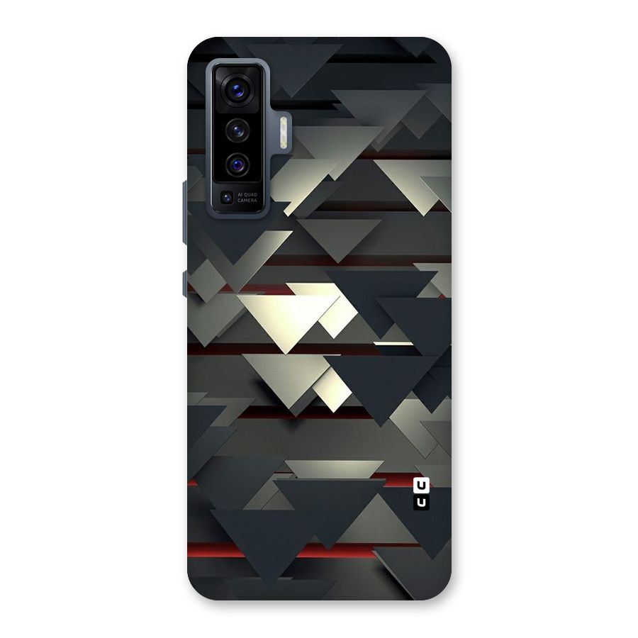 Classic Triangles Design Back Case for Vivo X50