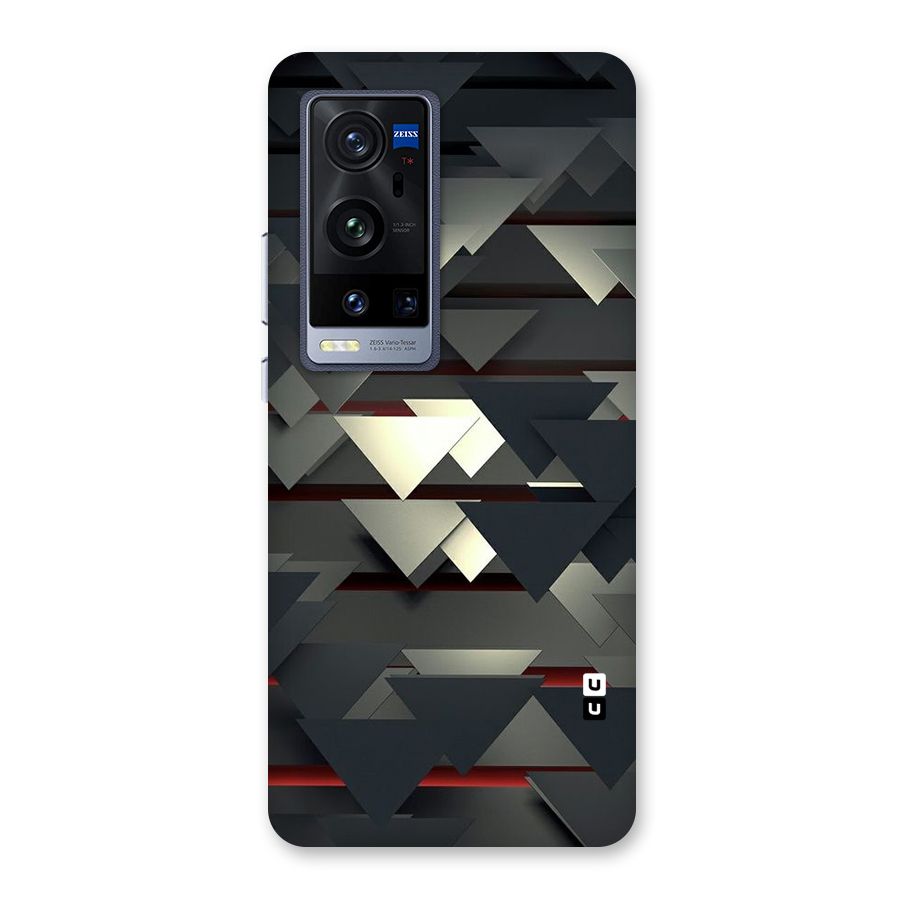 Classic Triangles Design Back Case for Vivo X60 Pro Plus