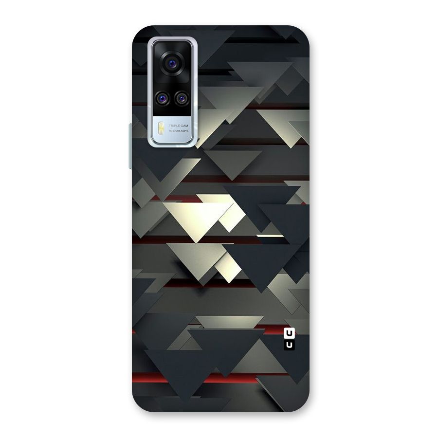 Classic Triangles Design Back Case for Vivo Y51