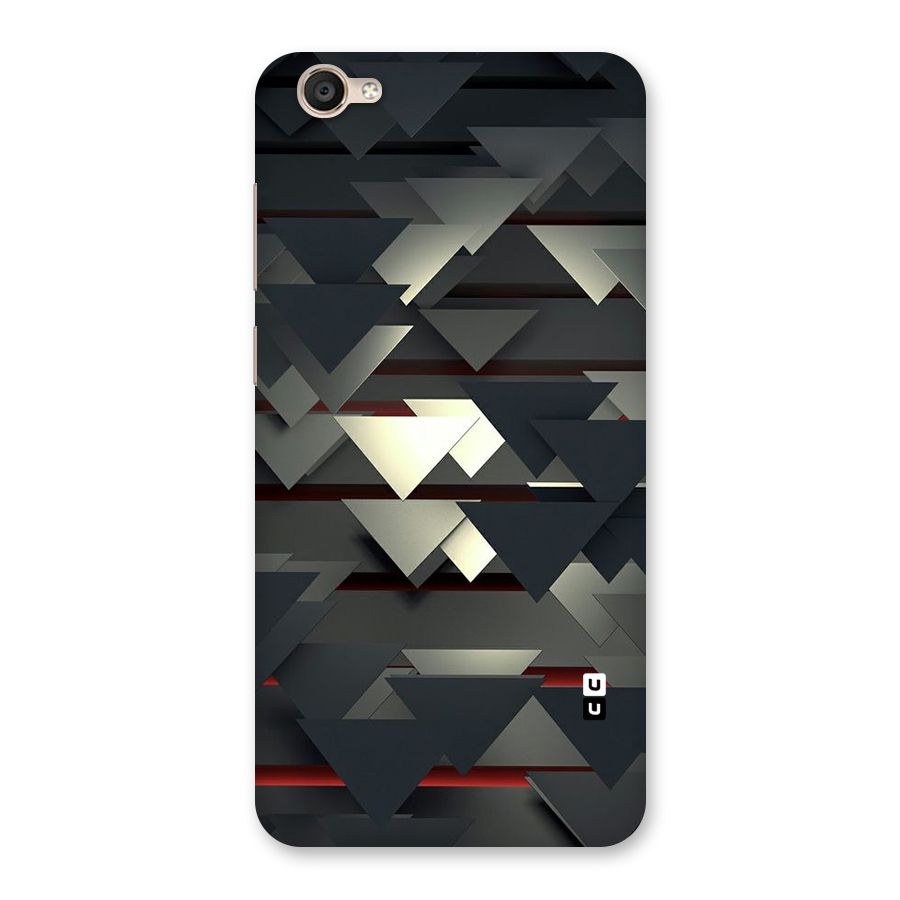 Classic Triangles Design Back Case for Vivo Y55L