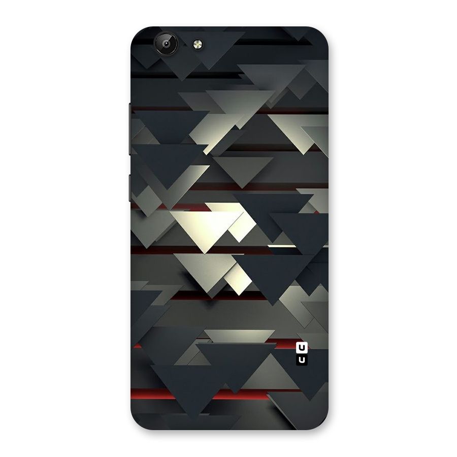 Classic Triangles Design Back Case for Vivo Y69