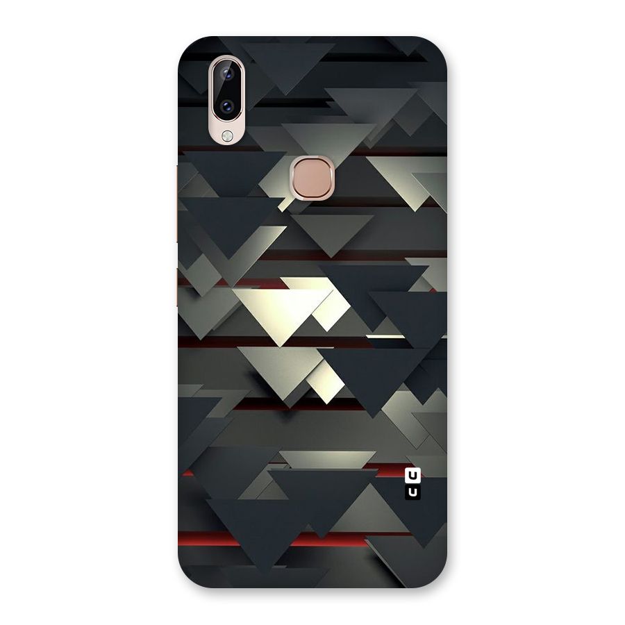 Classic Triangles Design Back Case for Vivo Y83 Pro