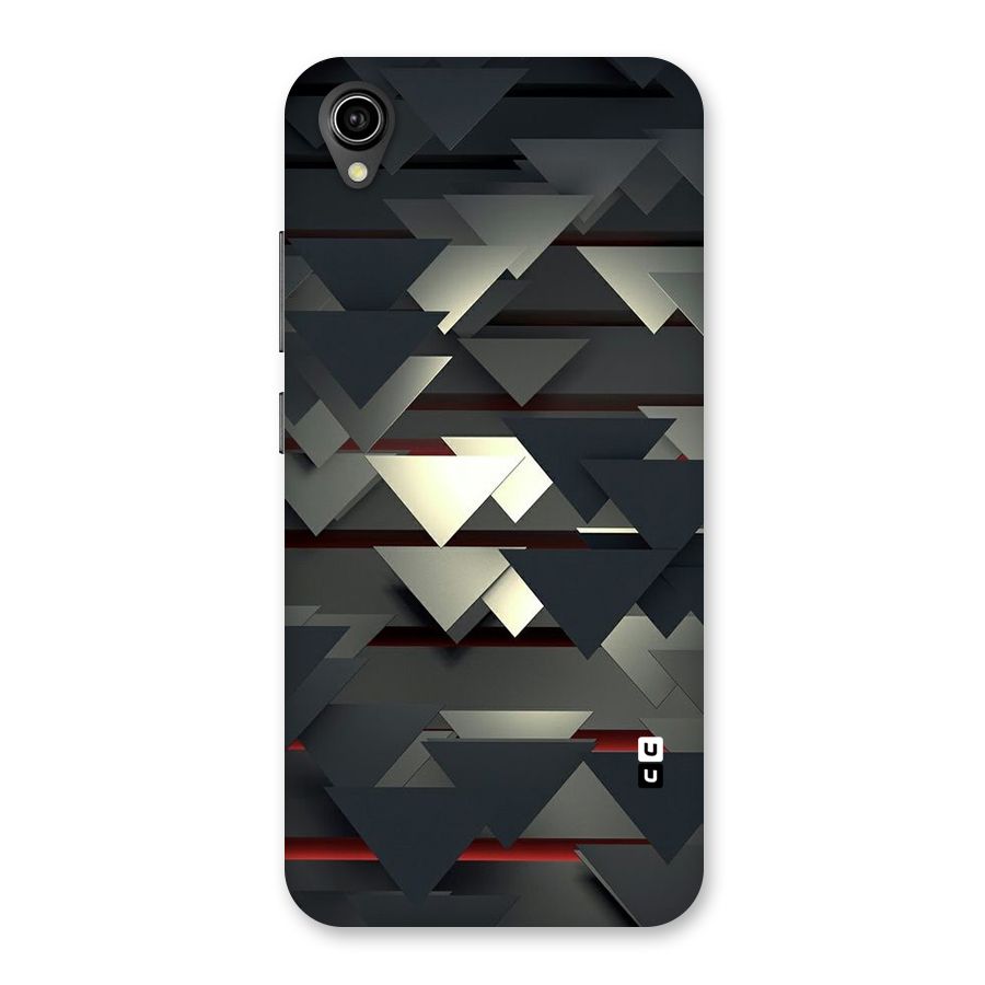 Classic Triangles Design Back Case for Vivo Y90