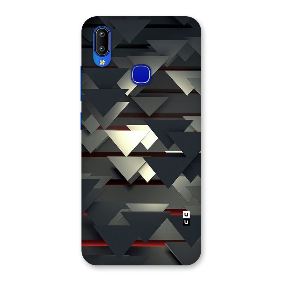 Classic Triangles Design Back Case for Vivo Y91