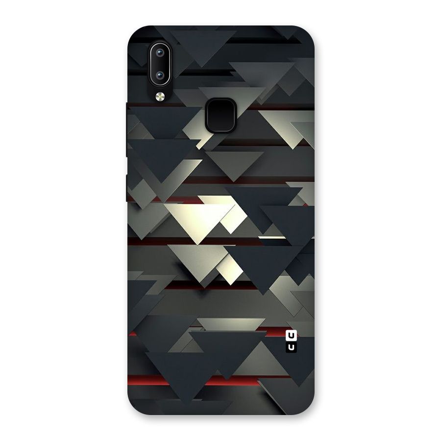 Classic Triangles Design Back Case for Vivo Y93