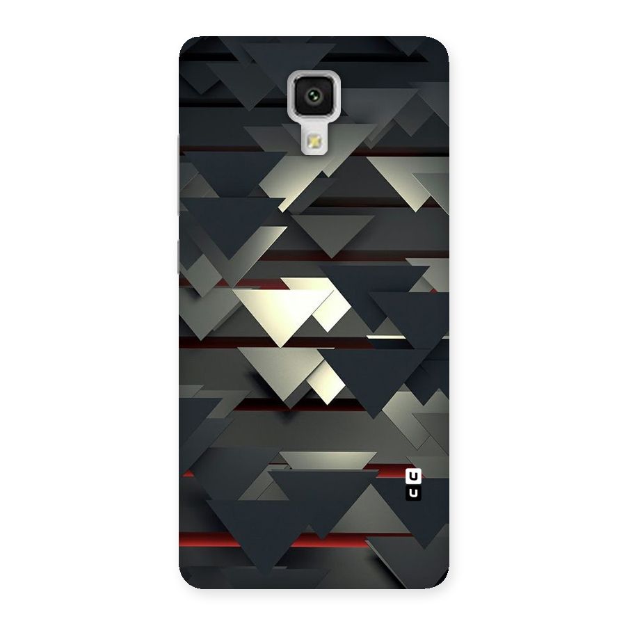 Classic Triangles Design Back Case for Xiaomi Mi 4
