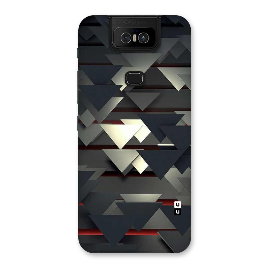 Classic Triangles Design Back Case for Zenfone 6z