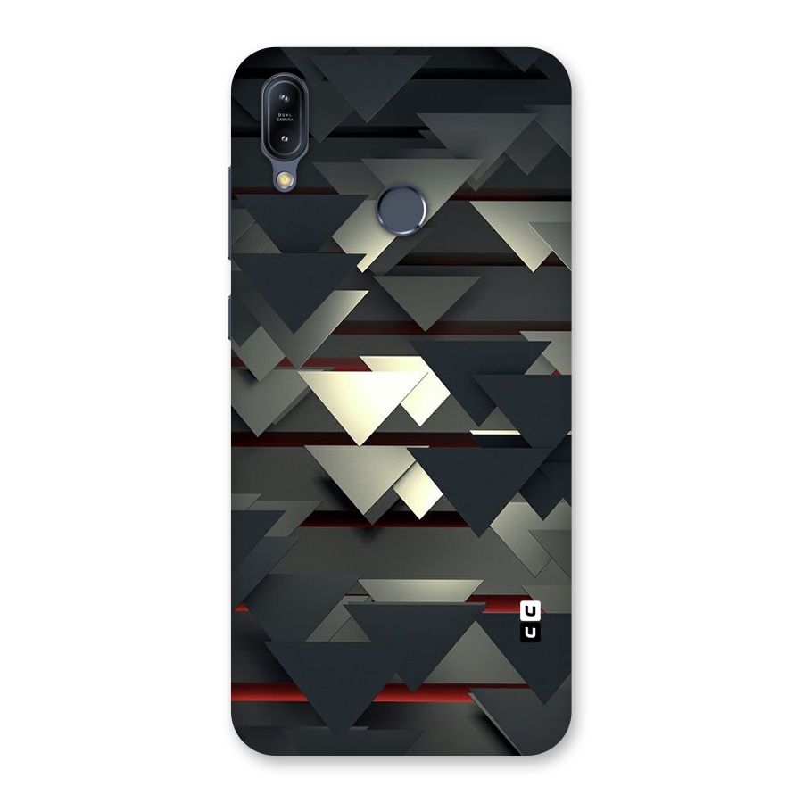 Classic Triangles Design Back Case for Zenfone Max M2