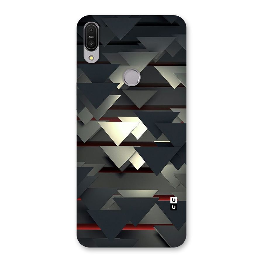 Classic Triangles Design Back Case for Zenfone Max Pro M1