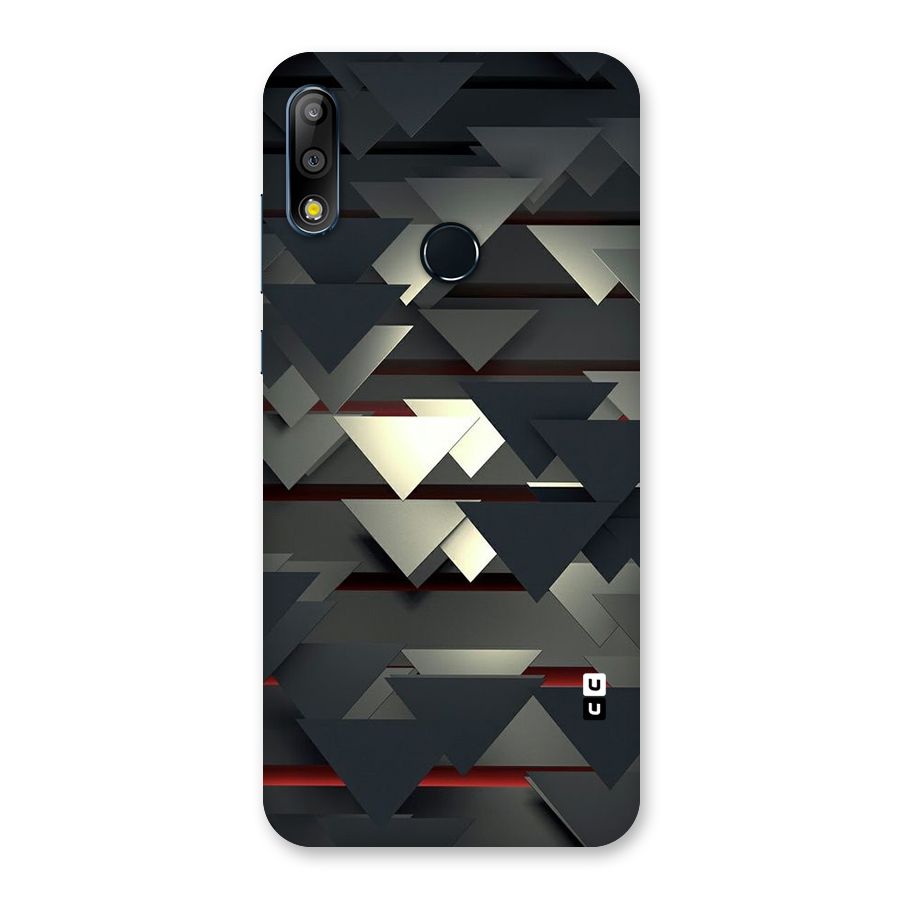 Classic Triangles Design Back Case for Zenfone Max Pro M2