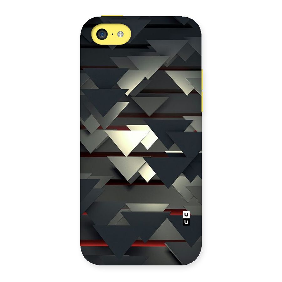 Classic Triangles Design Back Case for iPhone 5C