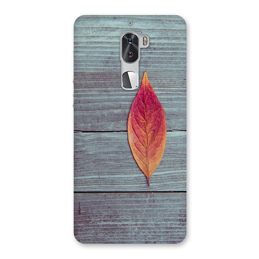 Classic Wood Leaf Back Case for Coolpad Cool 1