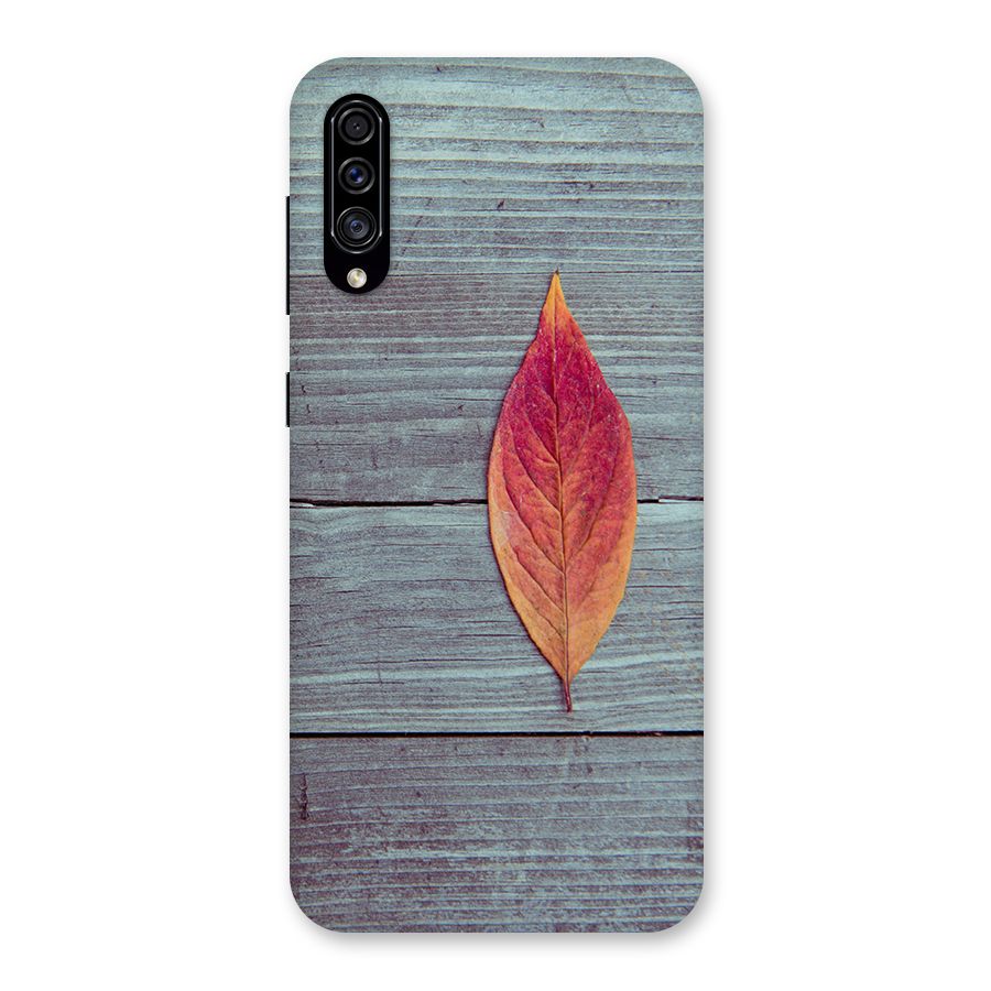 Classic Wood Leaf Back Case for Galaxy A30s