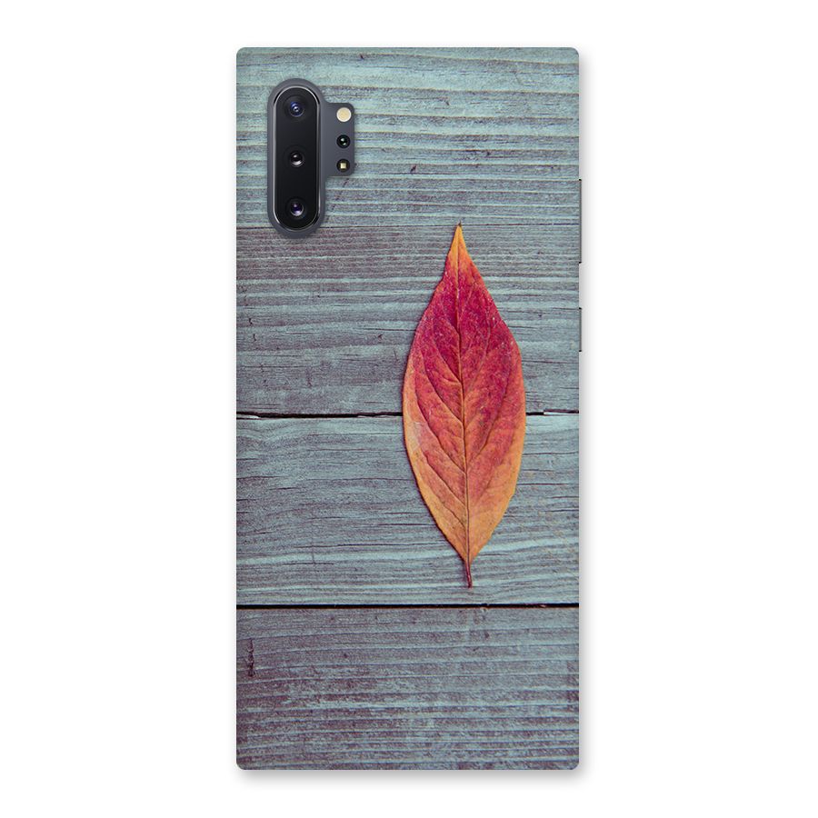 Classic Wood Leaf Back Case for Galaxy Note 10 Plus