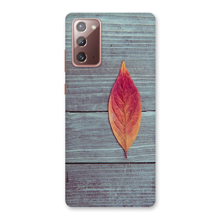 Classic Wood Leaf Back Case for Galaxy Note 20