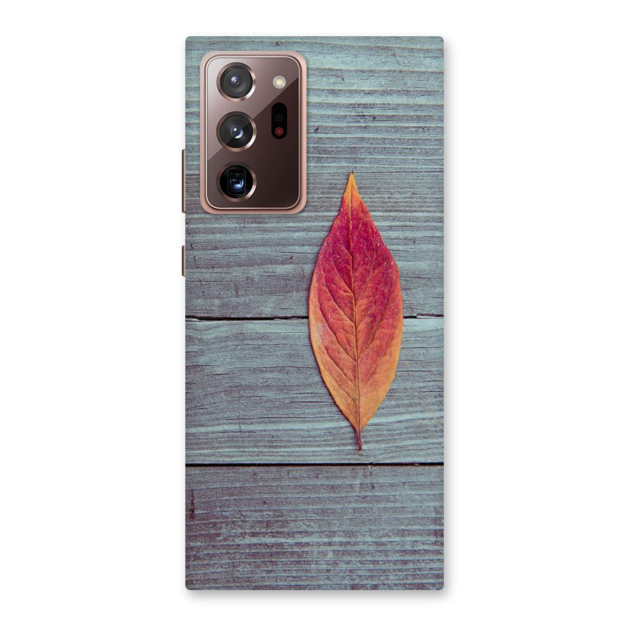Classic Wood Leaf Back Case for Galaxy Note 20 Ultra