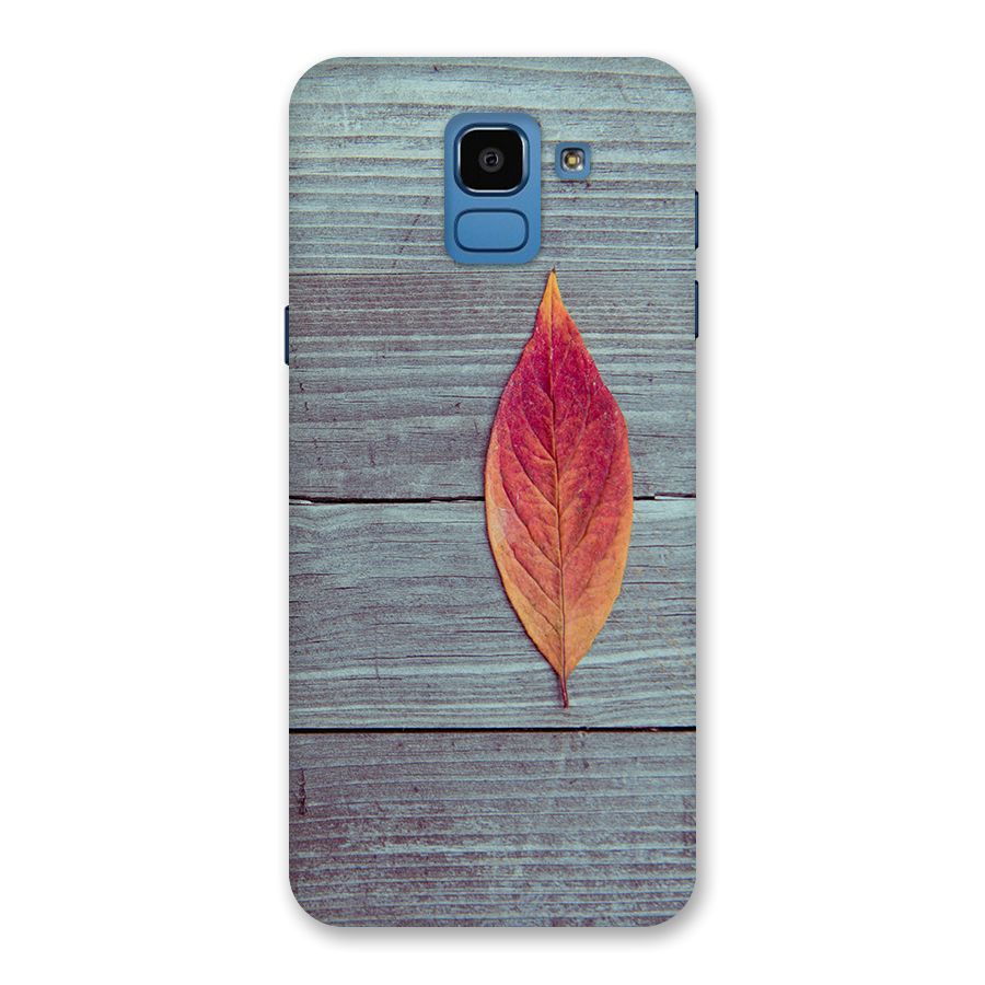 Classic Wood Leaf Back Case for Galaxy On6