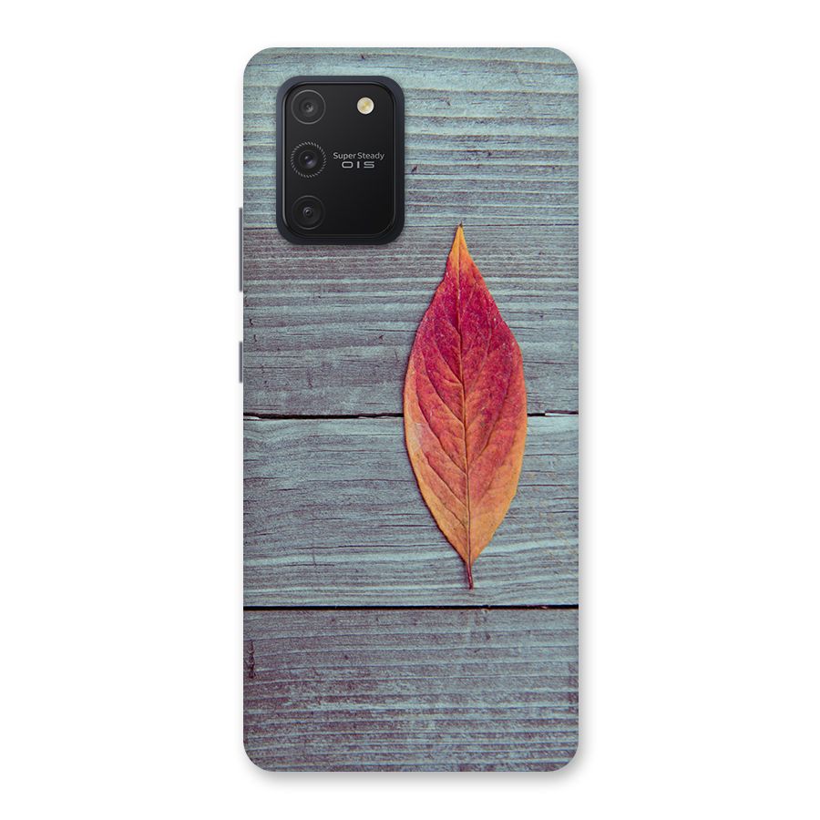 Classic Wood Leaf Back Case for Galaxy S10 Lite