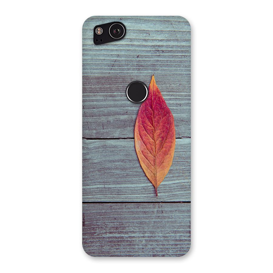 Classic Wood Leaf Back Case for Google Pixel 2