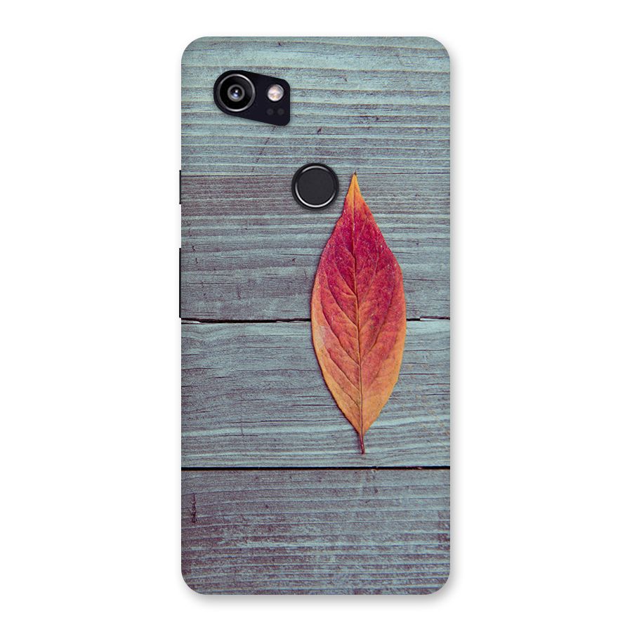 Classic Wood Leaf Back Case for Google Pixel 2 XL