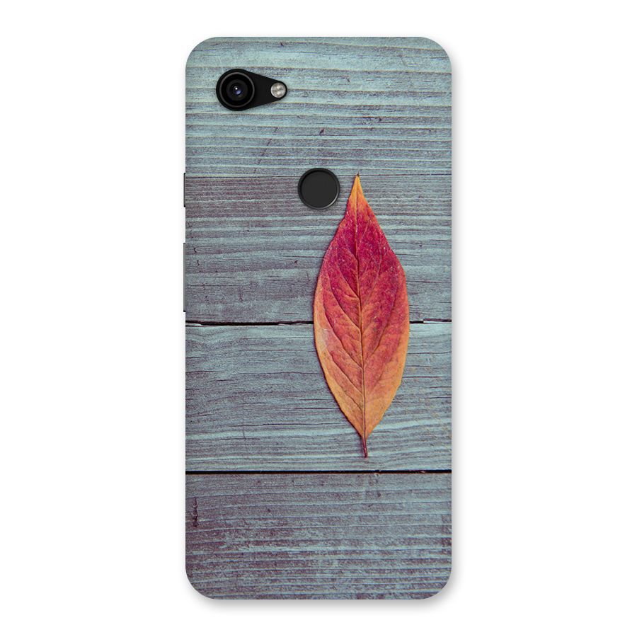 Classic Wood Leaf Back Case for Google Pixel 3a XL