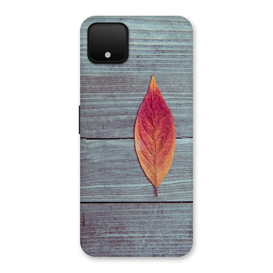 Classic Wood Leaf Back Case for Google Pixel 4 XL