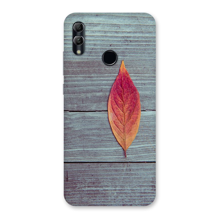 Classic Wood Leaf Back Case for Honor 10 Lite