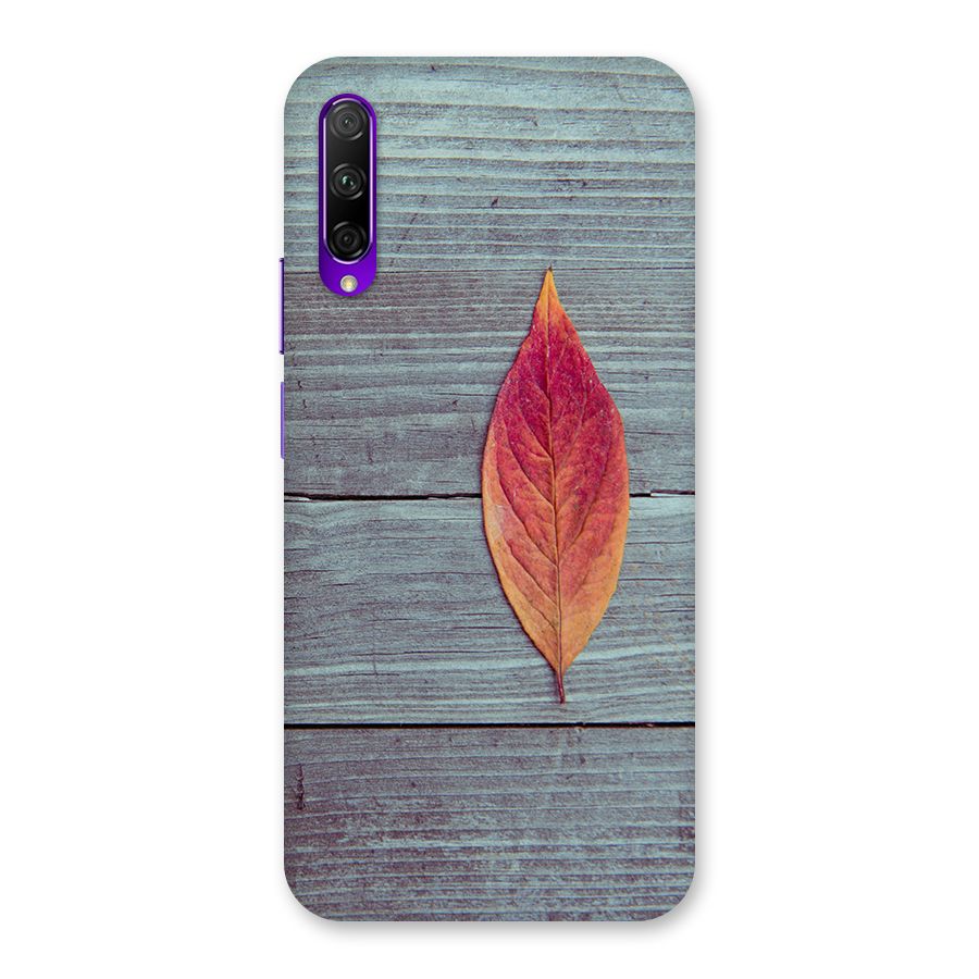 Classic Wood Leaf Back Case for Honor 9X Pro