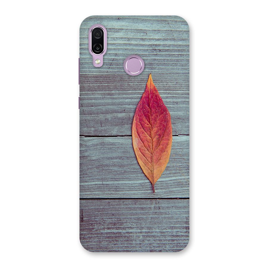 Classic Wood Leaf Back Case for Honor Play