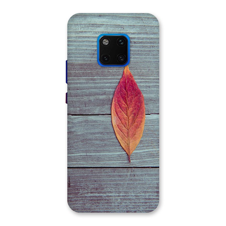 Classic Wood Leaf Back Case for Huawei Mate 20 Pro