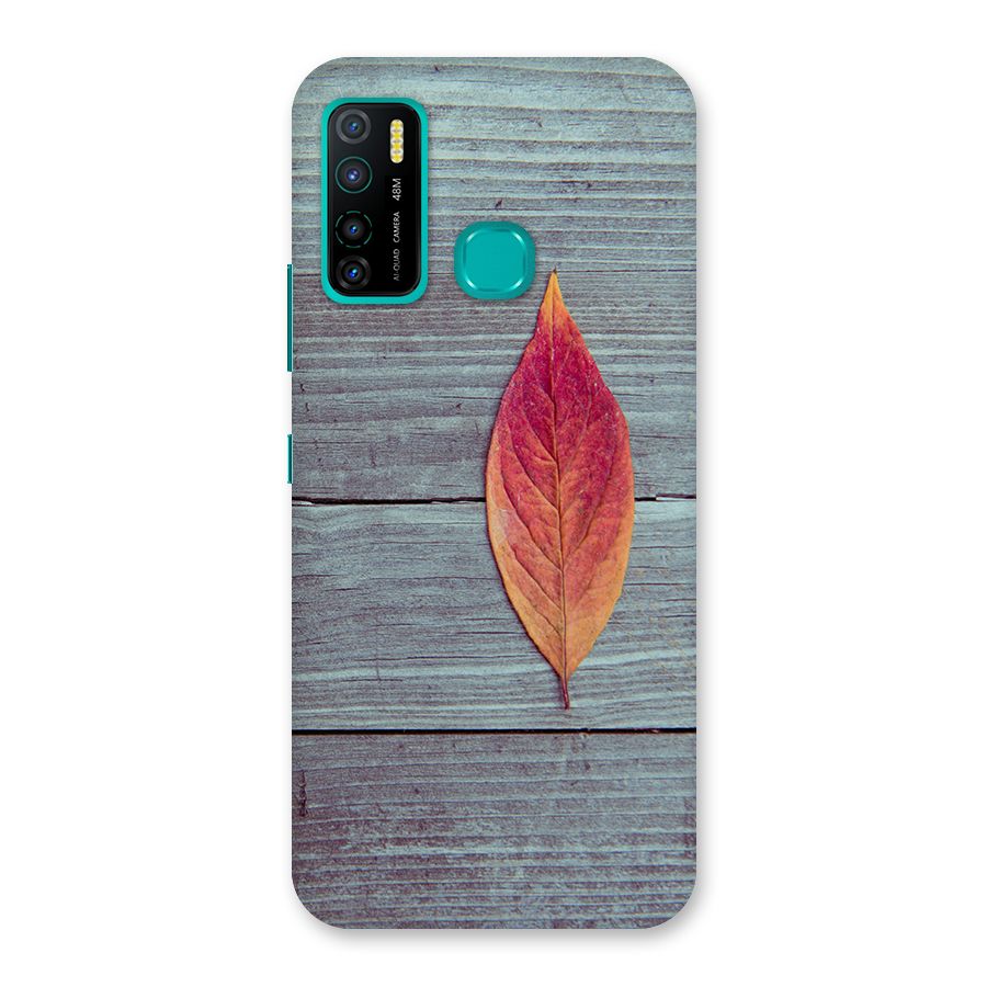 Classic Wood Leaf Back Case for Infinix Hot 9 Pro